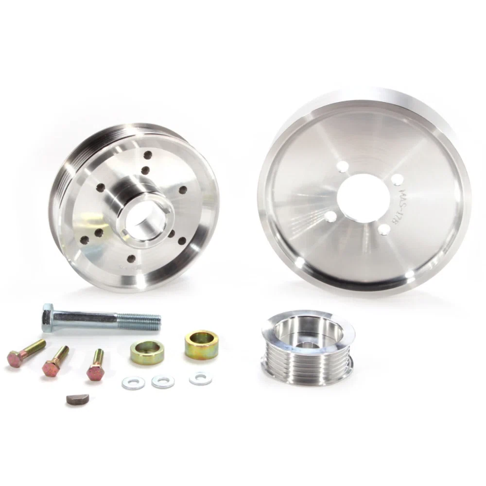 Fits 2001-2004 Mustang GT_00-01 Cobra 3 Pc Performance Under Drive Pulley-1559